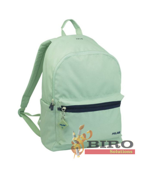 Ghiozdan pentru școală Milan, 22 L, 41*30*18 cm, verde